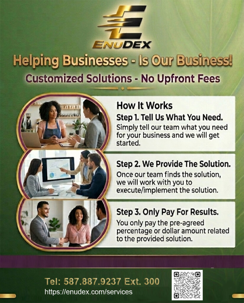 enudex helping businesses is our business